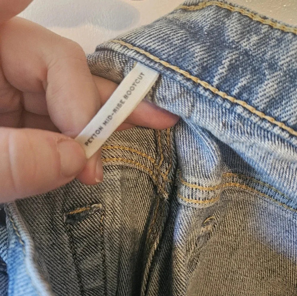 Rag&Bone Peyton Mid Rise Bootcut Jeans 32 - Picture 3 of 9